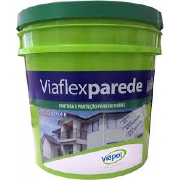 IMPERMEABILIZANTE VIAFLEX FUSOPROTEC PAREDE 3 6 KG VIAPOL