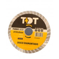 20708 - DISCO DE CORTE DIAMANTADO SECO TURBO 110 X 20 MM THUNDERTOOLS