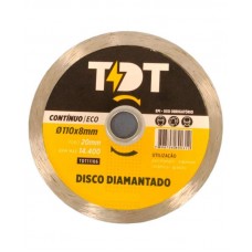 20706 - DISCO DE CORTE DIAMANTADO SECO LISO 110 X 20 THUNDERTOOLS
