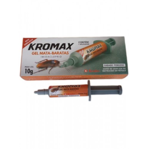 VENENO P/BARATA GEL SERINGA 10G KROMAX