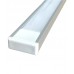 PERFIL DE SOBREPOR 2M BRANCO PARA FITA DE LED 17MM X 7MM