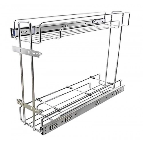 PORTA TEMPERO/GARRAFAS/LATAS ARAMADO DESLIZANTE LATERAL CROMADO PIVA 10220227