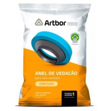 17642 - ANEL DE CERA PARA VEDAÇÃO DE VASO SANITÁRIO COM GUIA ARTBOR