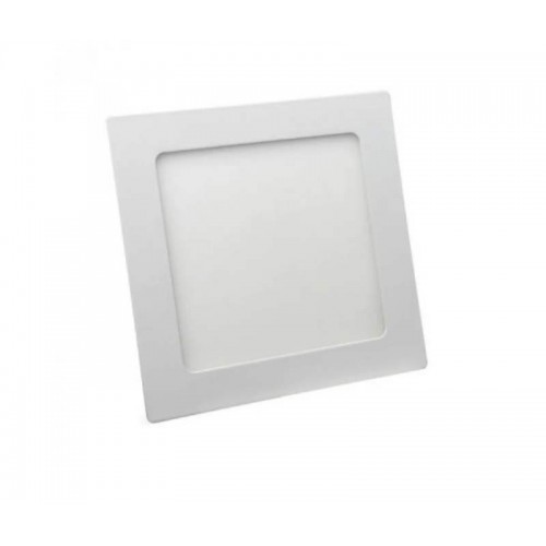 PLAFON PAINEL LED 18W 3K EMBUTIR 30 X 30CM BRANCO QUADRADO