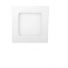 18505 - PLAFON PAINEL LED 3W 3K EMBUTIR 9 X 9CM BRANCO QUADRADO