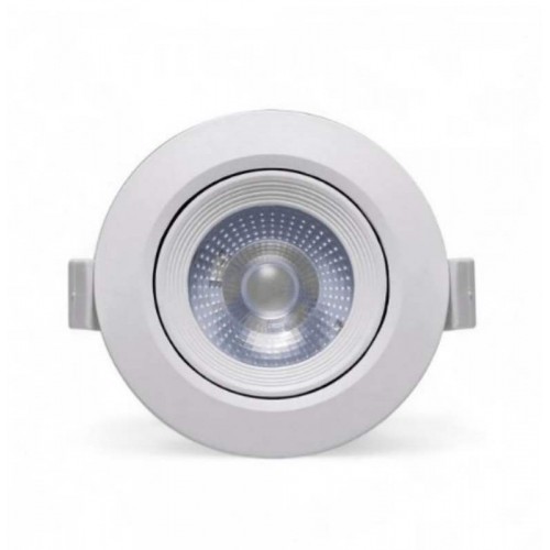 SPOT LED  5W 6K REDONDO MOVEL 87MM