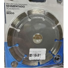 20300 - DISCO DIAMANTADO 110X10 SECO SEGMENTADO ALADDIN