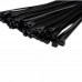 ABRAÇADEIRA DE NYLON 2,5 X 150MM PRETA PACOTE COM 100 PEÇAS MELFI