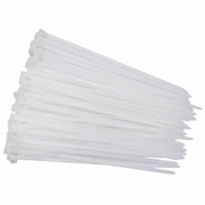 20522 - ABRAÇADEIRA DE NYLON 3,6 X 250MM BRANCA PACOTE COM 100 PEÇAS MELFI