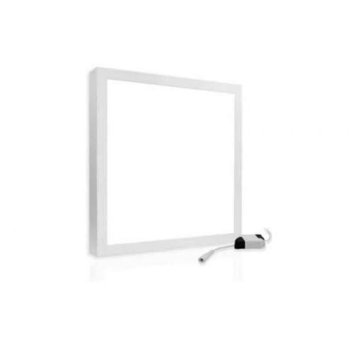 PLAFON PAINEL LED 40W 6K SOBREPOR 40 X 40CM BRANCO QUADRADO 