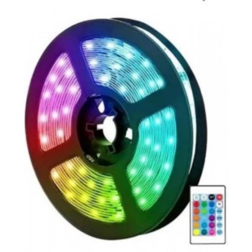 FITA DE LED 5MT 60 LEDS POR METRO RGB COM CONTROLE 5050