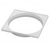 PORTA GRELHA QUADRADO 10CM BRANCO GRAP 2502