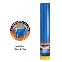 21111 - SALVA PINTURA 2,70MT X 17MT COBRE 48M² SALVABRAS