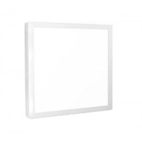 PLAFON PAINEL LED 50W 6K SOBREPOR 60 X 60CM BRANCO QUADRADO 