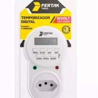 21631 - TIMER DIGITAL PROFISSIONAL BIVOLT 60HZ FERTAK 8251