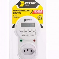 21631 - TIMER DIGITAL PROFISSIONAL BIVOLT 60HZ FERTAK 8251