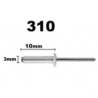 21673 - REBITE 310 ALUMINIO 1000PC WFA
