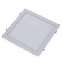 21687 - PLAFON PAINEL LED 18W 6K EMBUTIR 22 X 22CM BRANCO QUADRADO 
