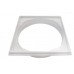 PORTA GRELHA QUADRADA 10CM BRANCO PARA GRELHA QUADRADA PLASTILIT 2137