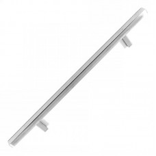 21826 - PUXADOR BARRA SLIM HASTE QUADRADA 20CM (128MM) ALUMINIO ESCOVADO