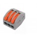 CONECTOR EMENDA DE DERIVAÇÃO 3 POLOS 0,2MM-4MM² U02 RA 15283