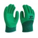 LUVA DE PANO EMBORRACHADA MULTRUBBER SOFT VERDE GREEN TAMANHO G LDI SAFETY 4010S C.A. 42409