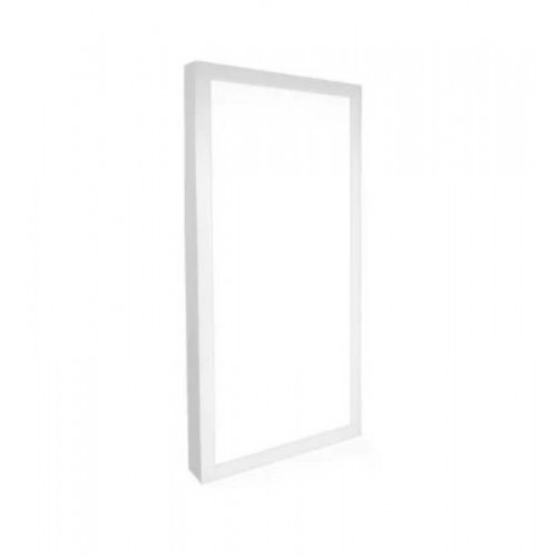 PLAFON PAINEL LED 40W 6K SOBREPOR 30 X 60CM BRANCO RETANGULAR 