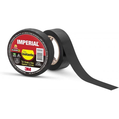 FITA ISOLANTE IMPERIAL 10MT 10 PEÇAS 3M