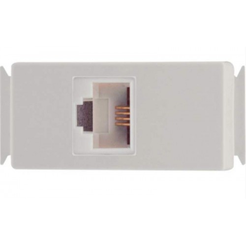 MODULO ARIA TOMADA DE TELEFONE RJ11 BRANCO TRAMONTINA 57217/051