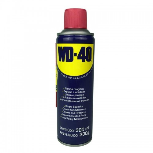 WD40 OLÉO DESENGRIPANTE LUBRIFICANTE MULTIUSO SPRAY 300ML/200G WD-40