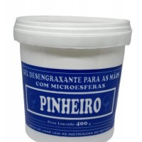 22469 - GEL DESENGRAXANTE PARA AS MÃOS COM MICROESFERA EM PASTA POTE 400G PINHEIRO