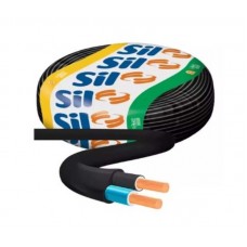 22824 - CABO PP SILFLEX 3 VIAS X 2,5MM SIL ROLO DE 100 METROS