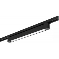 22948 - LUMINARIA LED LINEAR DIFUSA 10W 3K PARA TRILHO ELETRIFICADO PRETO