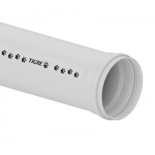 TUBO PVC SOLDÁVEL PARA ESGOTO 100MM X 6 METROS TIGRE 11031030