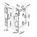 FECHADURA PORTA DE MADEIRA ALIANÇA 2700/41 INTERNA INOX 