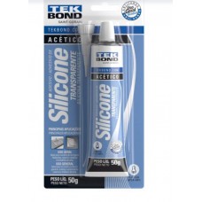 23088 - SILICONE ACÉTICO INCOLOR/TRANSPARENTE 50G TEKBOND