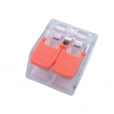 23095 - CONECTOR EMENDA DE DERIVAÇÃO TRANSPARENTE 2 POLOS 5-4MM² PCT-612 RA 141