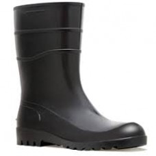 22-3871 - BOTA PVC PRETA CANO MEDIO N.42 C/FORRO