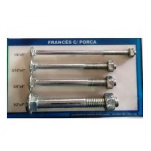 PARAFUSO FRANCES 1/2 X 8