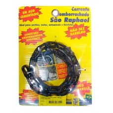 22-2624 - CORRENTE PIT BULL 6 X 90CM PRETA SAO RAPHAEL