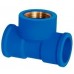 TEE AZUL 20MM X 1/2