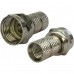 CONECTOR TV/COAXIAL RGC6 100PC RA