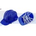 CAPACETE DE SEGURANÇA AZUL COM CARNEIRA (SELO INMETRO) PLASTCOR