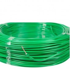 16378 - FIO ELÉTRICO 12V FLEXÍVEL 10MM VERDE ATS ROLO COM 100 METROS