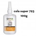 SUPER COLA INSTANTÂNEA 793 METAL MADEIRA PLÁSTICO 100G BARONE 