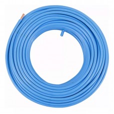 10127 - FIO CABO 12V FLEXÍVEL 6MM AZUL MEGACAMPOS ROLO DE 100 METROS