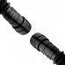 SIFÃO CORRUGADO PRETO COM COPO DUPLO 4X1 PORCA PVC FERE REF. 7.02.419
