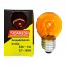 LÂMPADA BOLINHA INCANDESCENTE 15W 110V E27 LARANJA THOMPSON