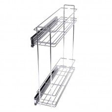 16627 - PORTA TEMPERO/GARRAFAS/LATAS ARAMADO DESLIZANTE LATERAL CROMADO PIVA 10220227