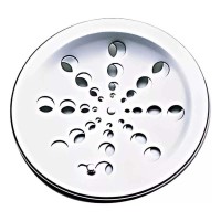 16896 - TAMPA GRELHA RALO 10CM INOX REDONDA COM FECHO ROTATIVO ABRE E FECHA